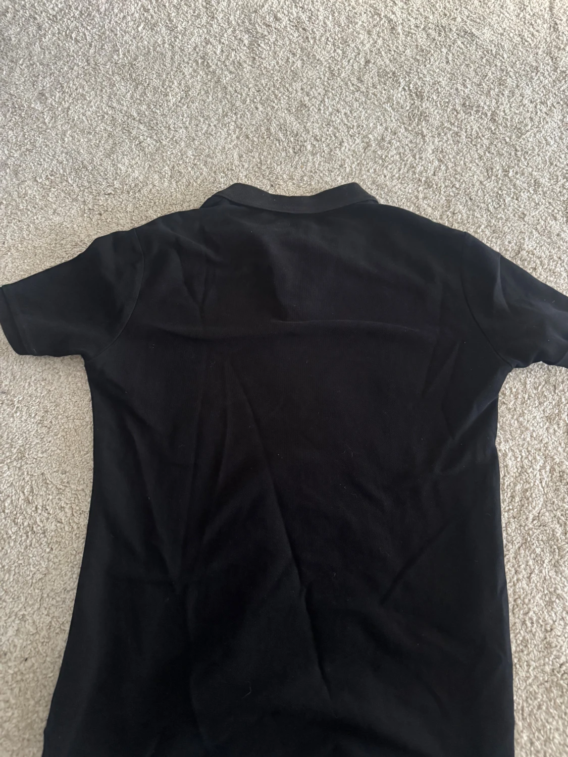 Svart Burberry skjorta med rutig detalj - 1