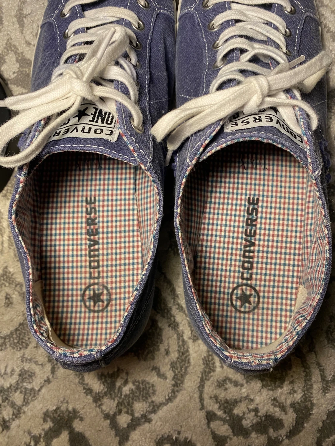 Blå Converse One Star sneakers - 3