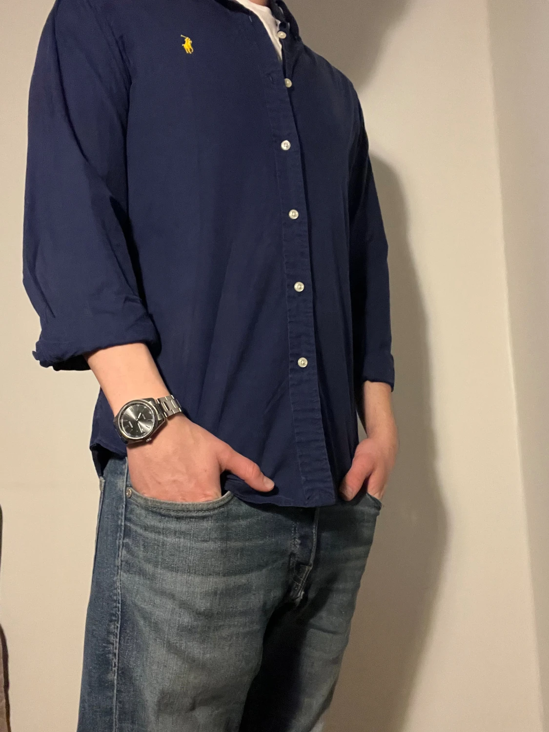 Mörkblå skjorta från Ralph Lauren - 1