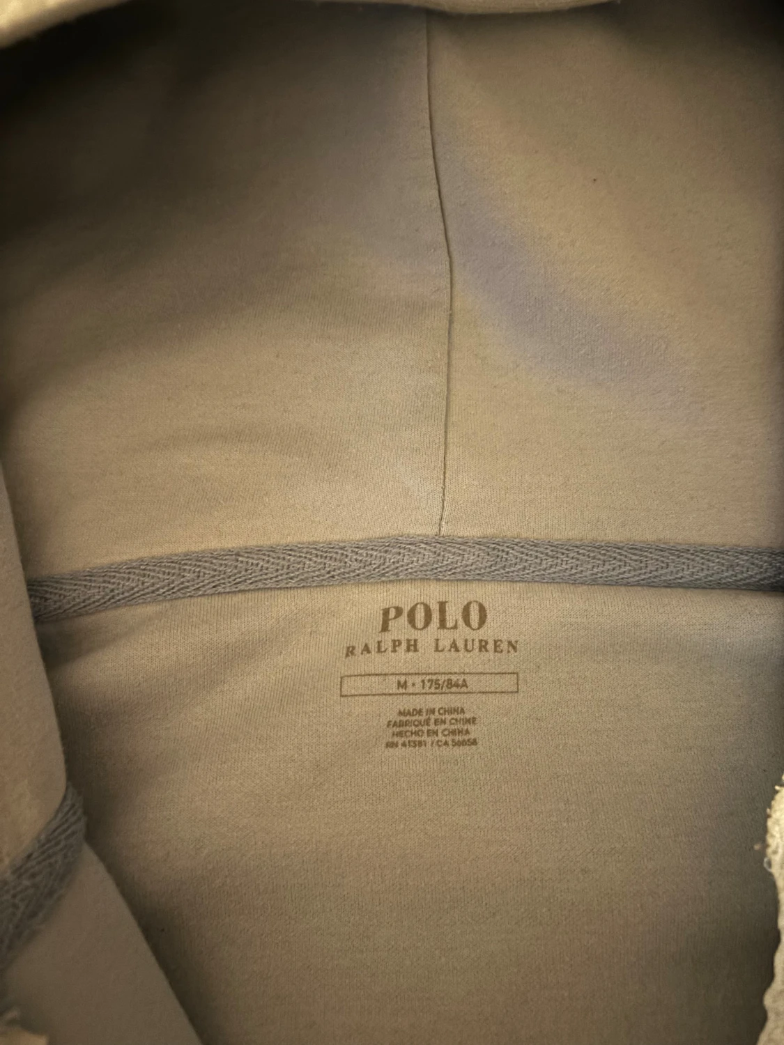 Ljusblå hoodie från Polo Ralph Lauren - 1