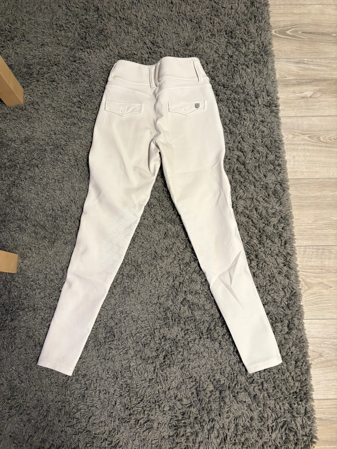 Vita ridbyxor med hög midja från Maya delorez  - 1