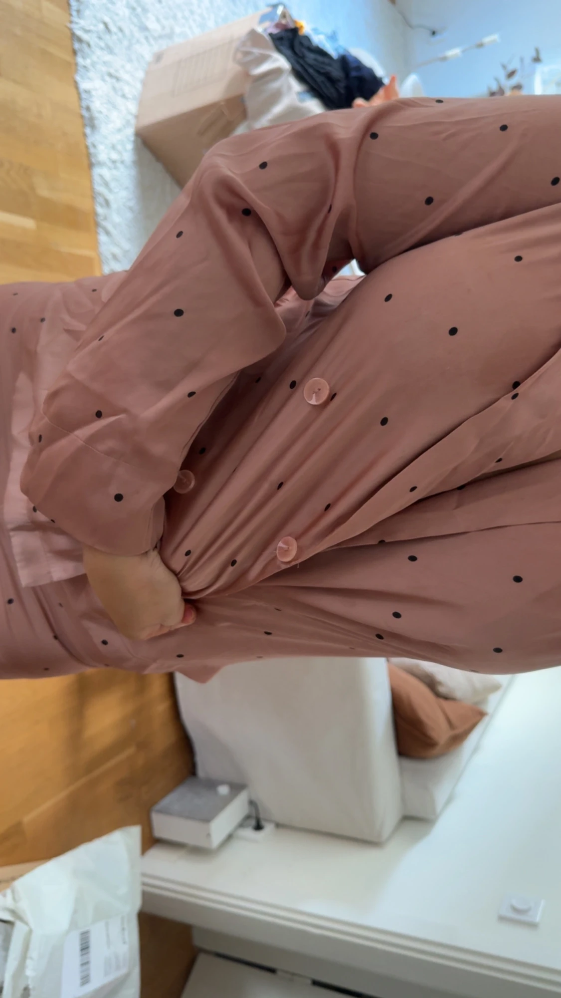 Rosa mysig pyjamas  - 2