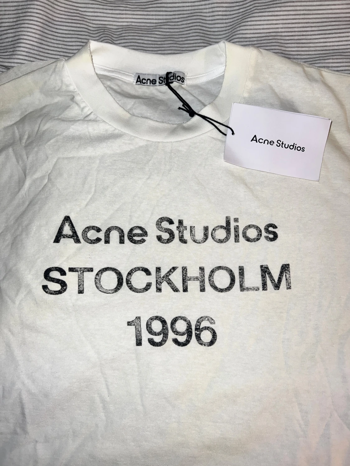 Vit långärmad Acne Studios tröja - 2
