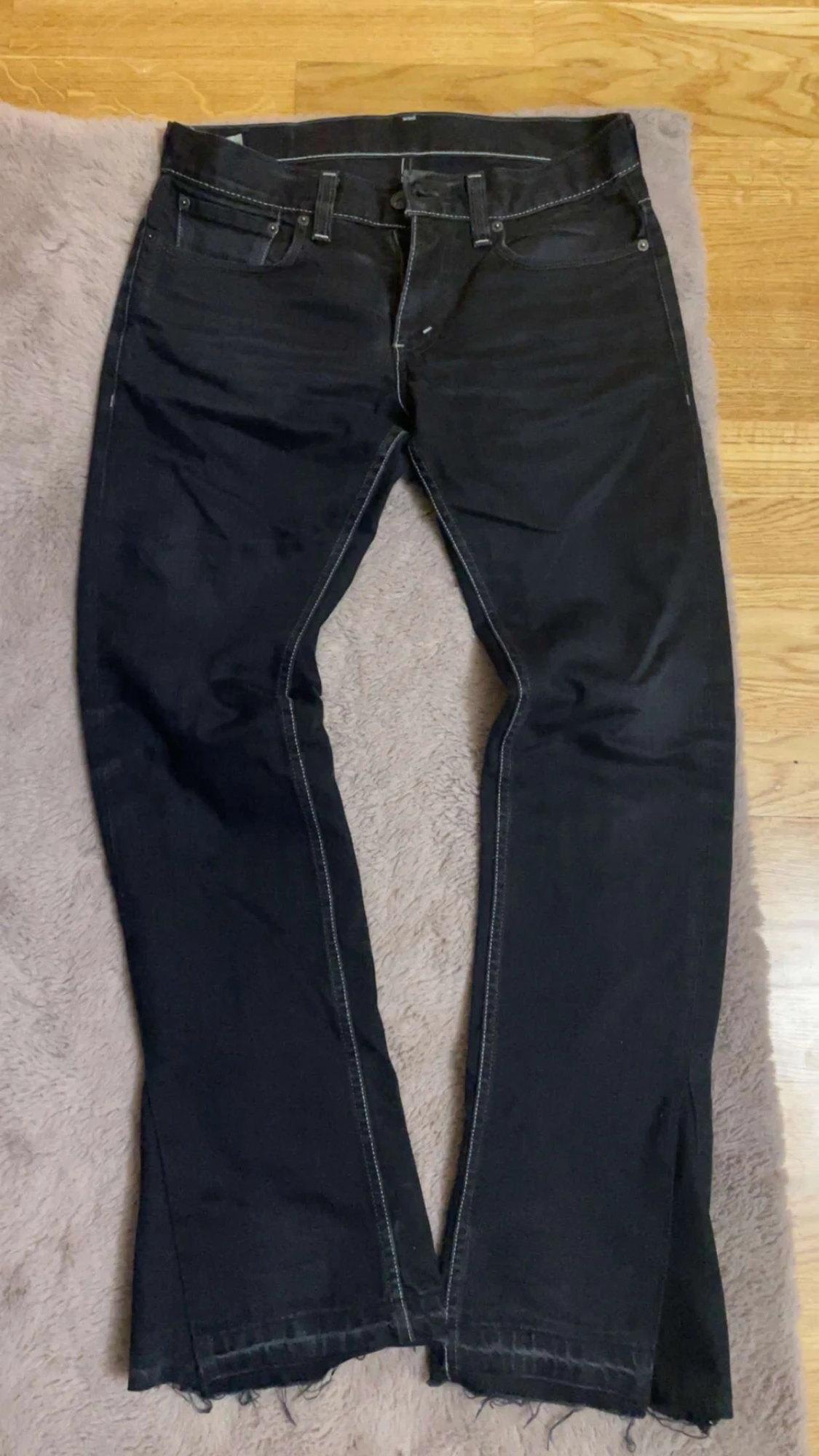 Custommade flared jeans 
