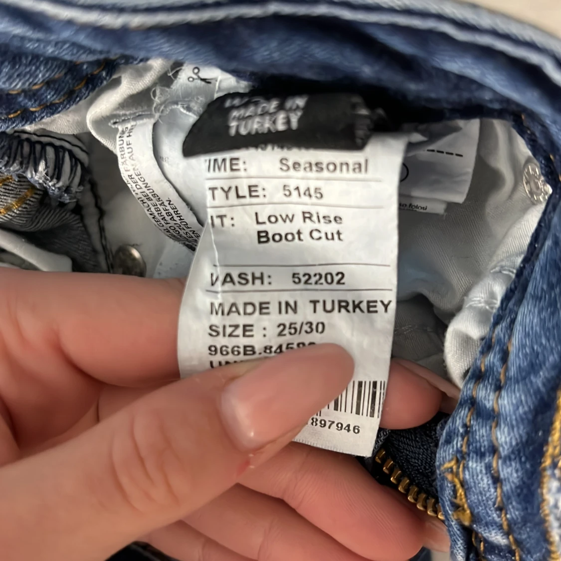 Blå bootcut jeans från LTB - 3