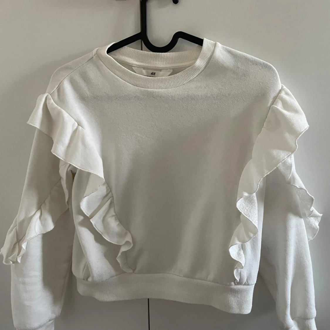 Vit volangtröja från H&M - 2