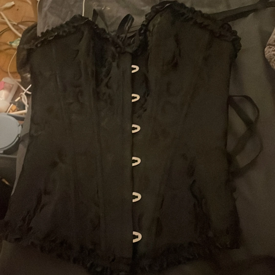 Svart korsett  XS - 1