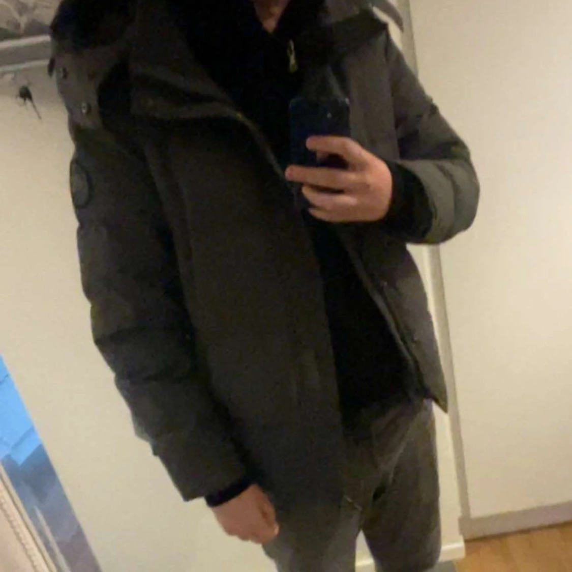 Mörkgrå dunjacka från Canada Goose - 2