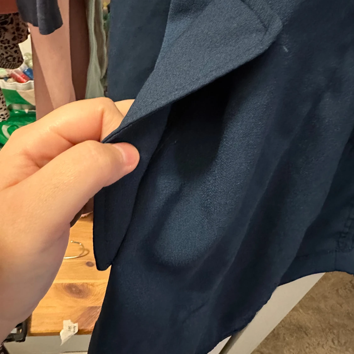 Mörkblå kofta  från BikBok XS - 2