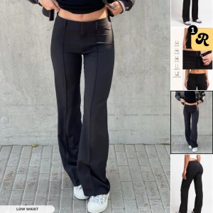 Mid waist kostymbyxor - Säljes då de är förstora för mig. Använda fåtal gånger, gott skick. Egna bilder finns att få!