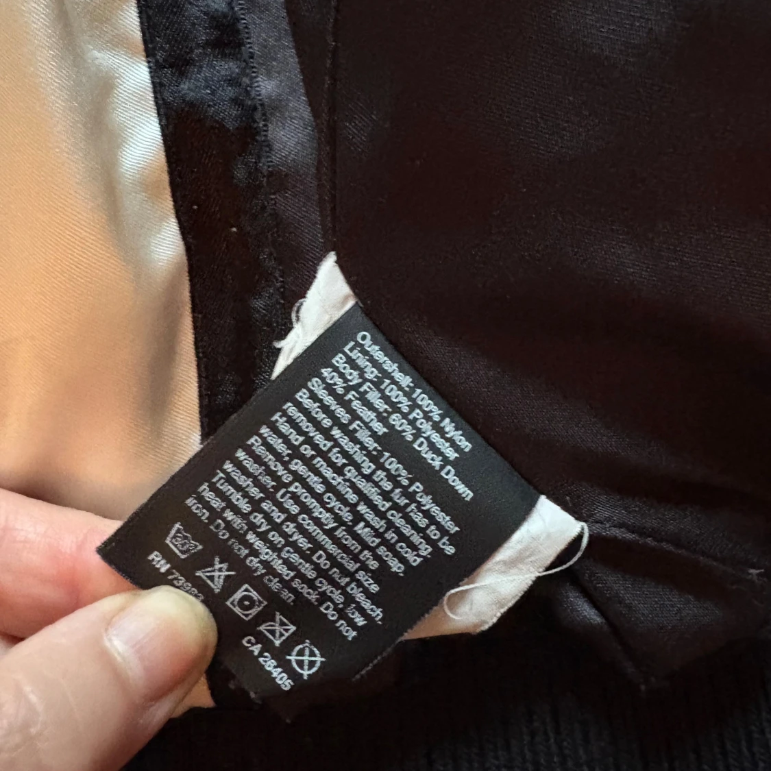 Svart pufferjacka Helly Hansen M - 4