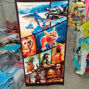 Italian brainrot handduk - Aldrig använt Italian brainrot handduk. Stor Handduk.