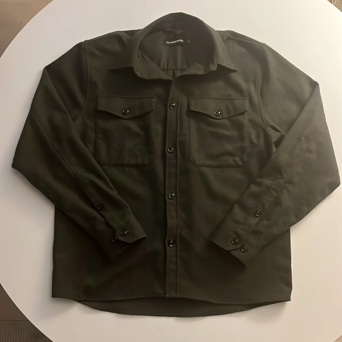 J.Lindeberg Mörkgrön Overshirt storlek M