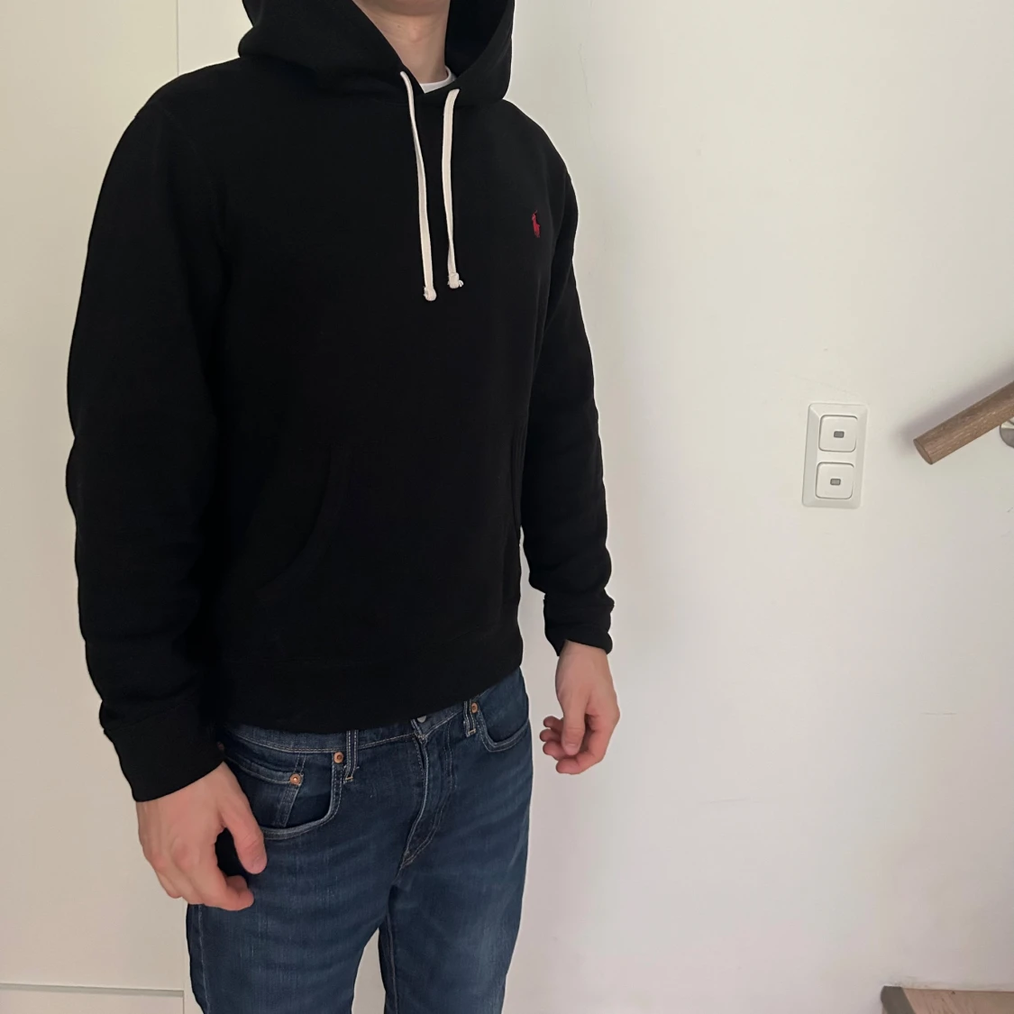 Svart hoodie från Ralph Lauren - 2