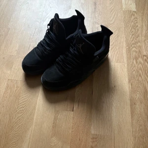 Jordan 4 Black Cat - Jordan 4 helt svarta storlek 42. Kommer tyvärr utan box.