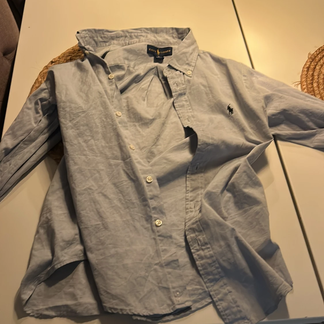 Ljusblå skjorta från Ralph Lauren