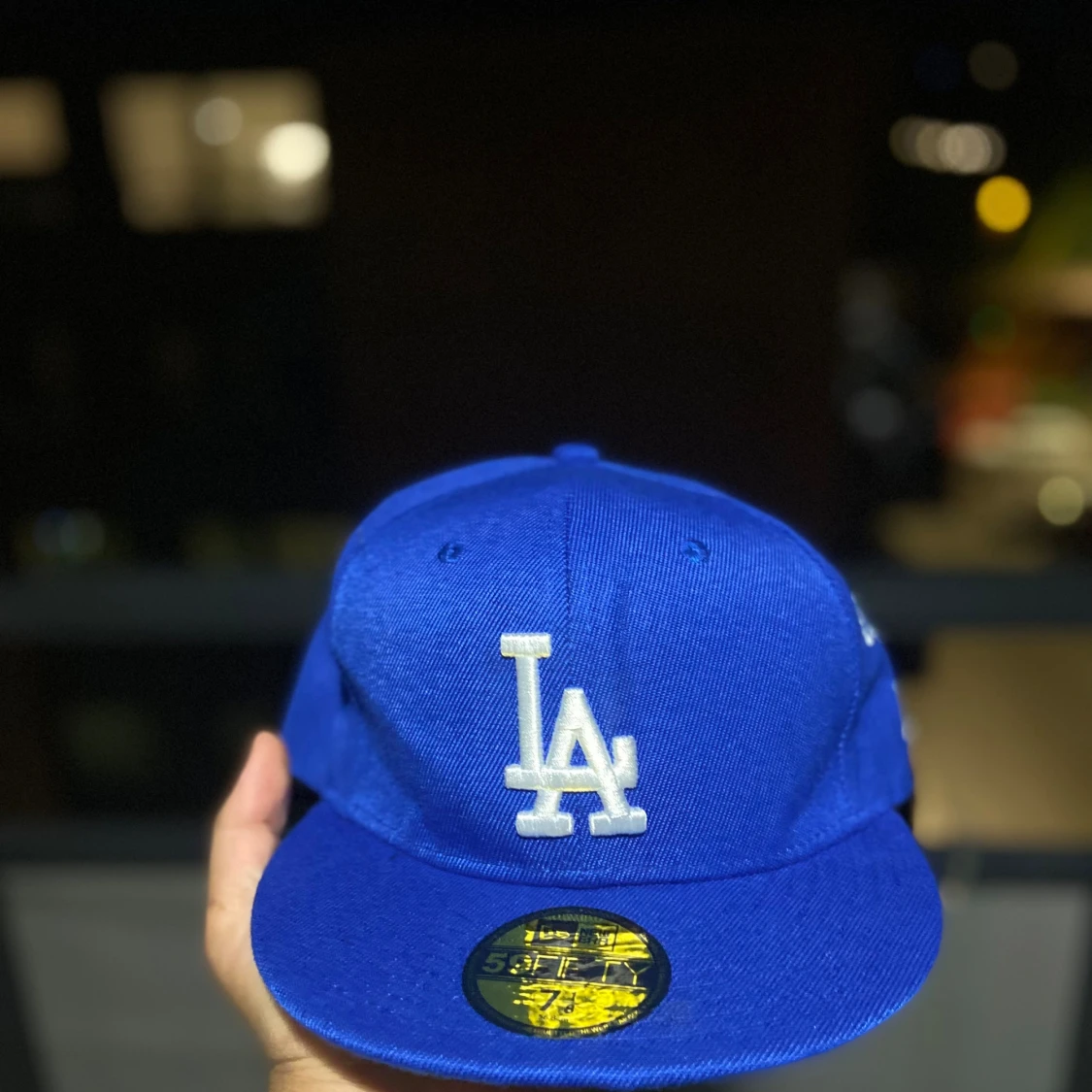 Blå LA Dodgers keps från New Era