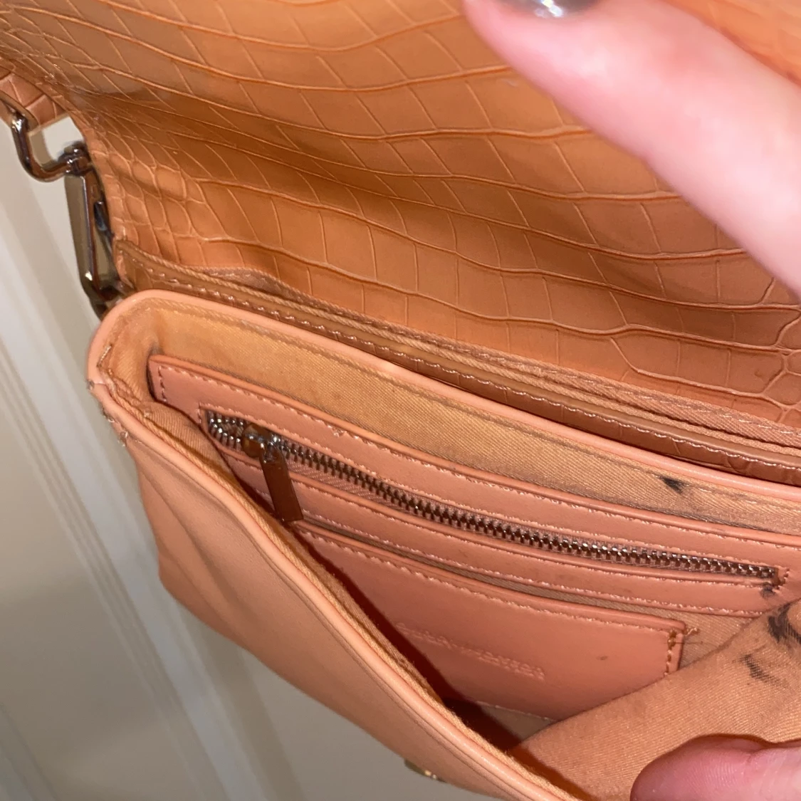 Orange axelväska  - 3