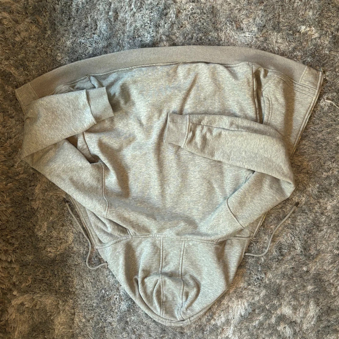 Burberry grå zip up  - 2