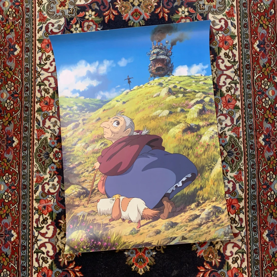 Howl’s moving castle poster