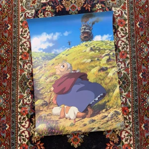 Howl’s moving castle poster - En poster som ger ditt rum en personlig och unik stil. Storleken är 50x70 cm och tryckt på papper av högsta kvalitet.