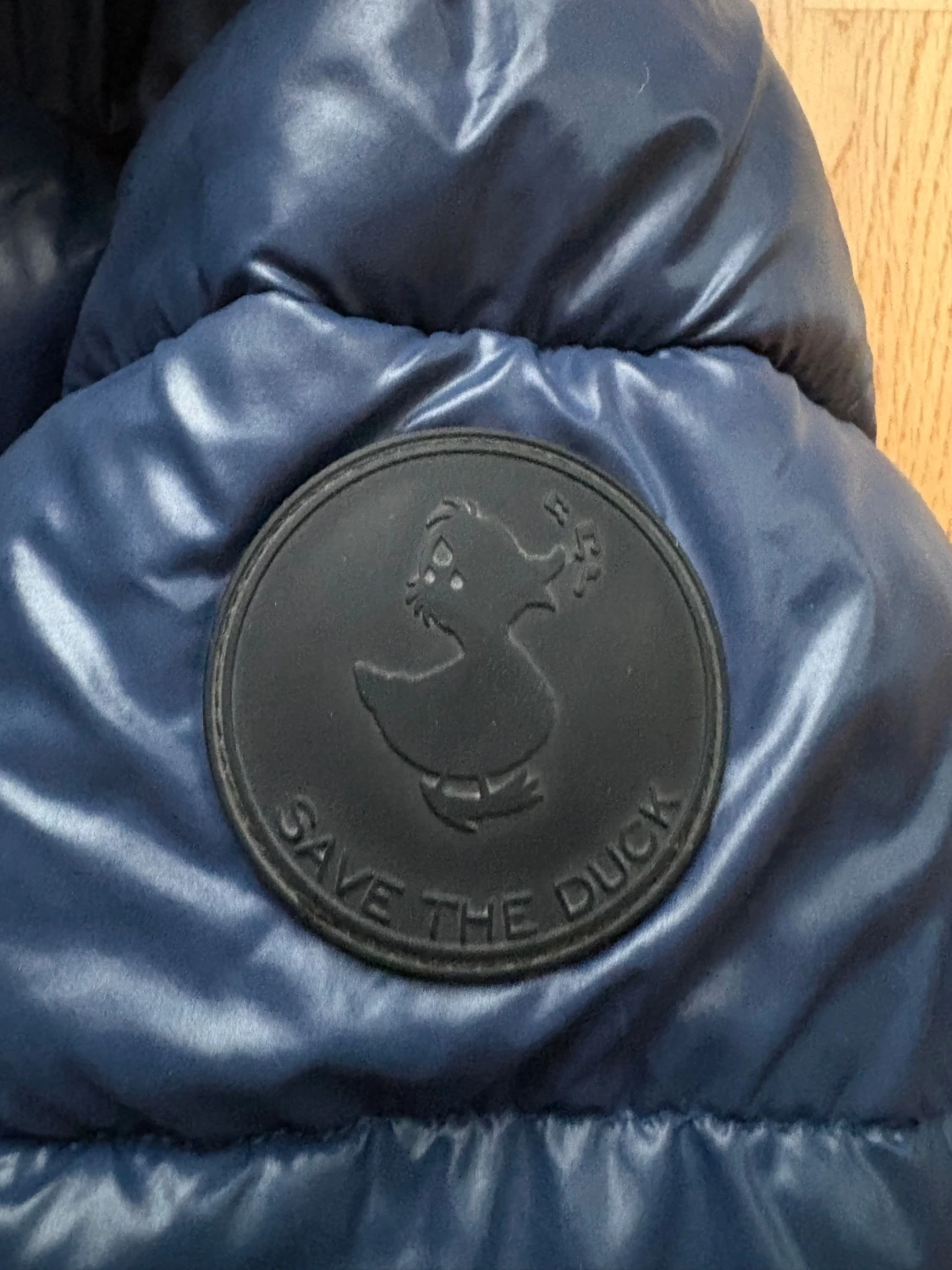 Mörkblå pufferjacka Save The Duck - 3