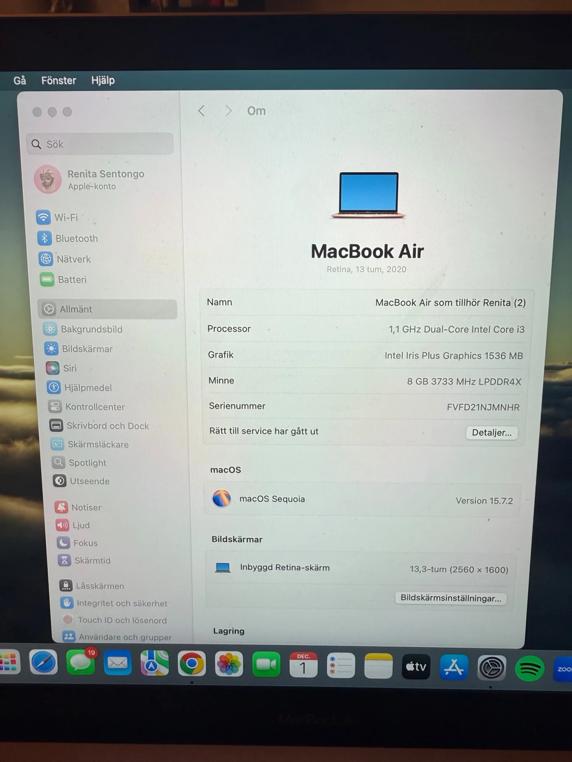 MacBook Air A2179 - 4