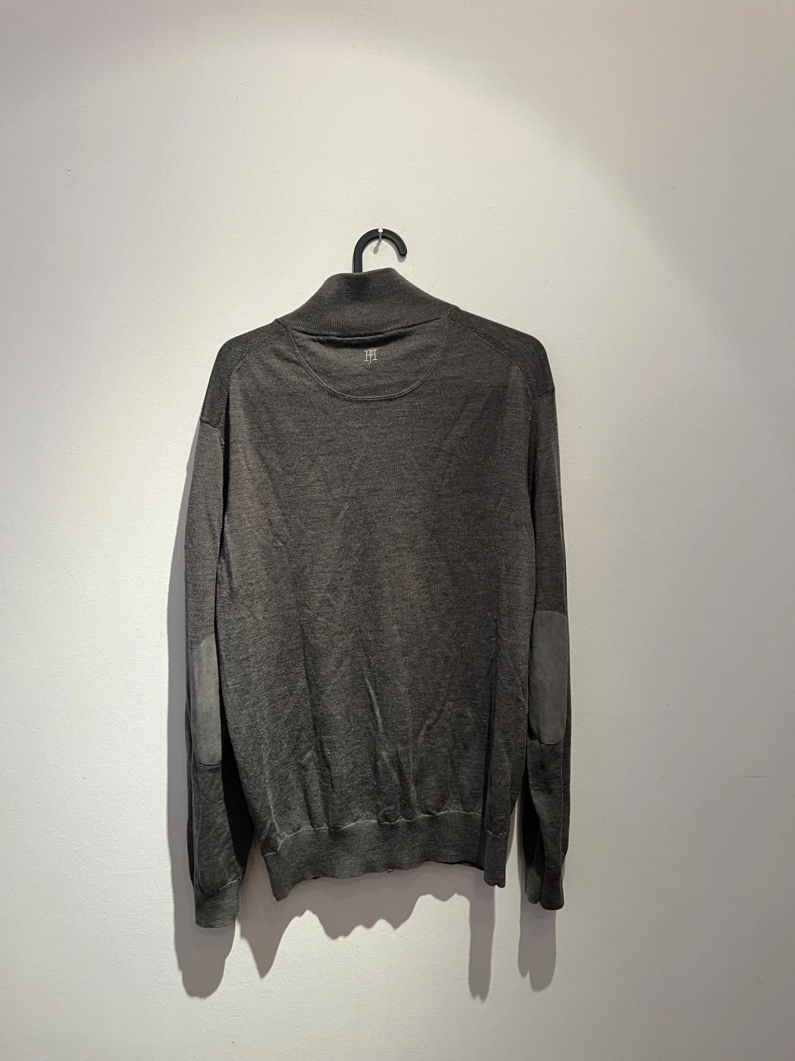 Grå kofta i merinoull från Hansen & Jacob - 1