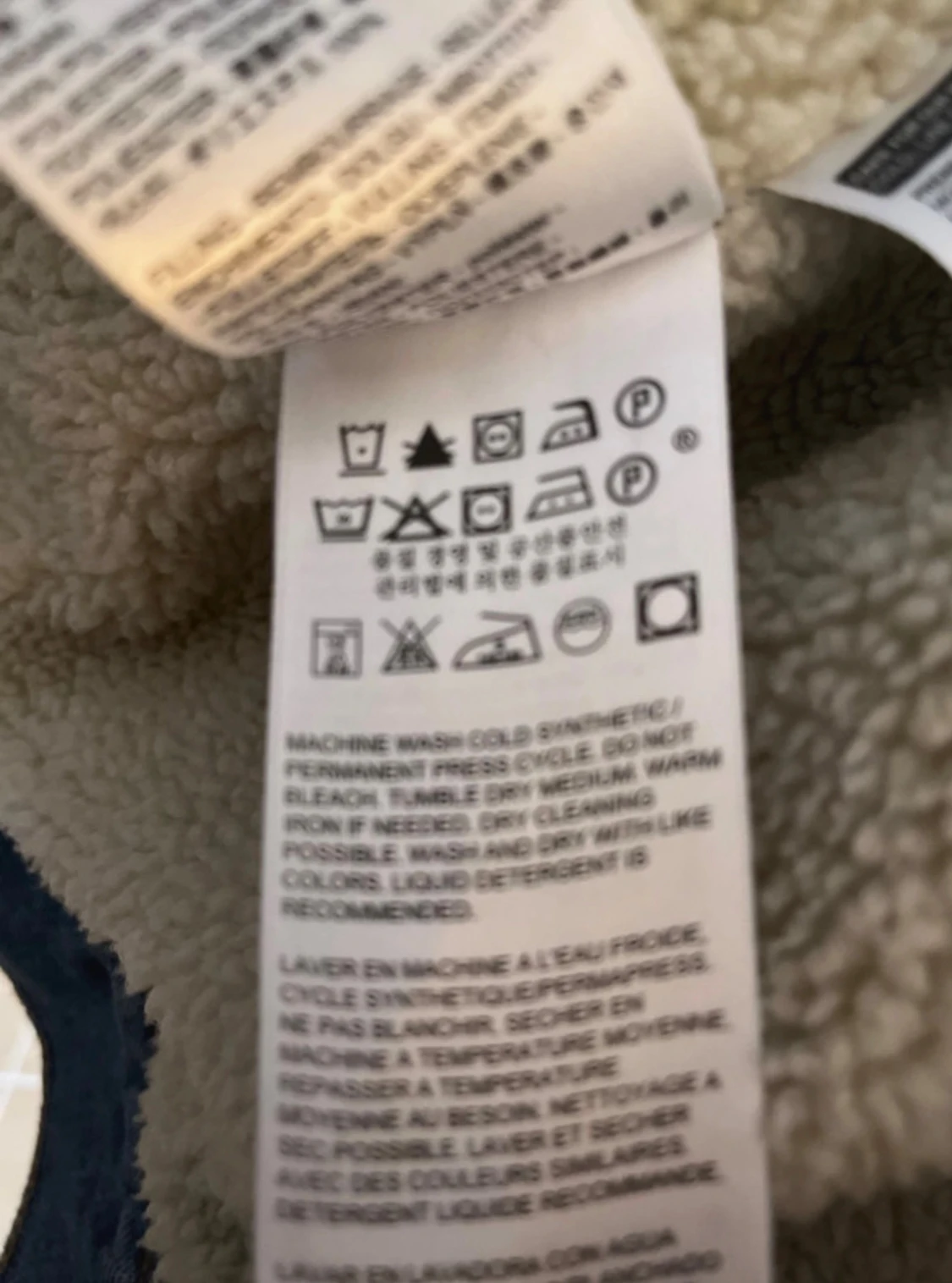 Levi's jeansjacka med teddyfoder XS - 3