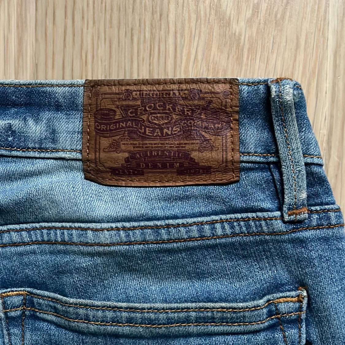 Crocker Pep! Boot blå bootcut jeans 27/32 - 3