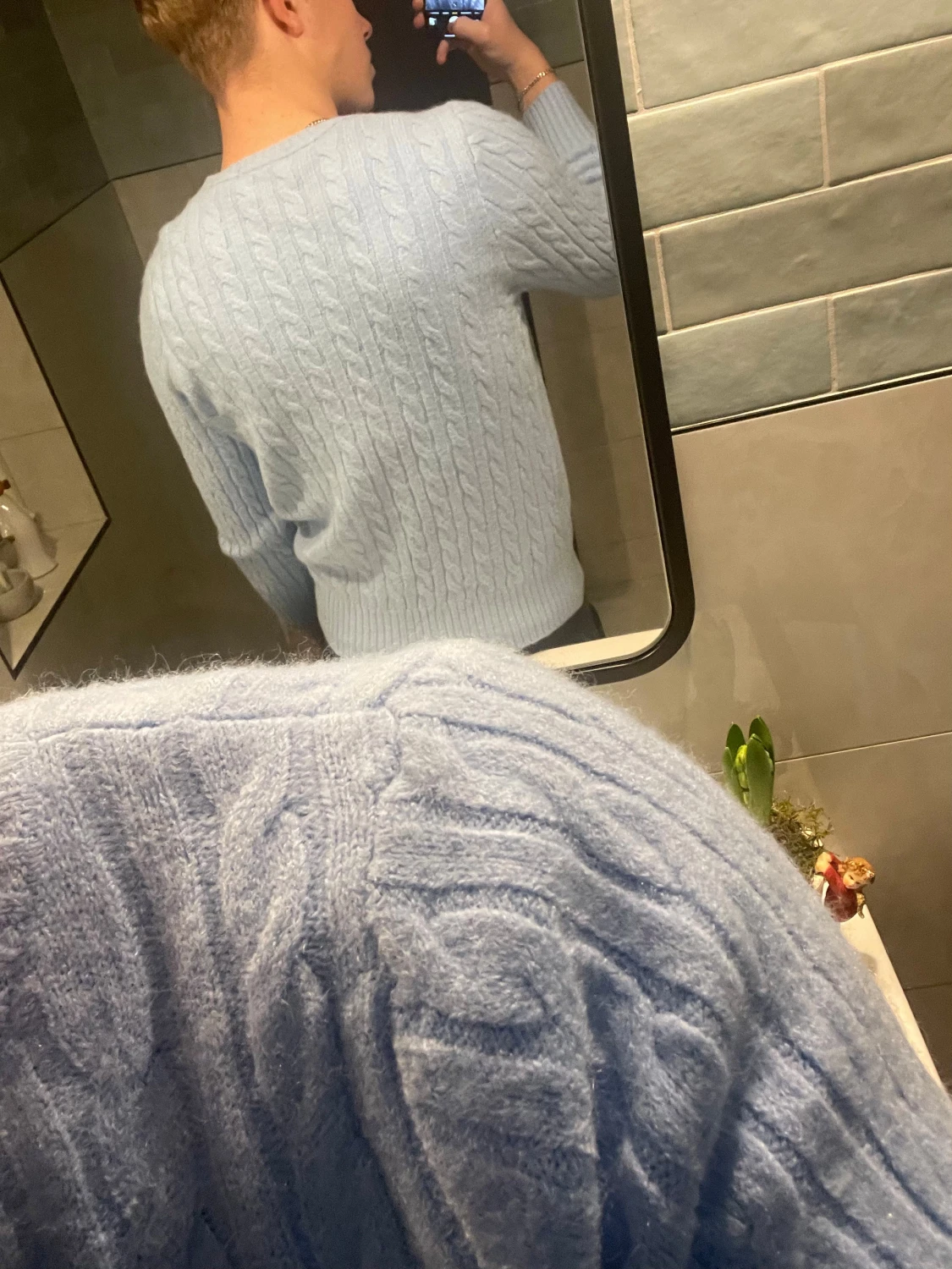 Tommy Hilfiger tröja — ljusblå  - 1