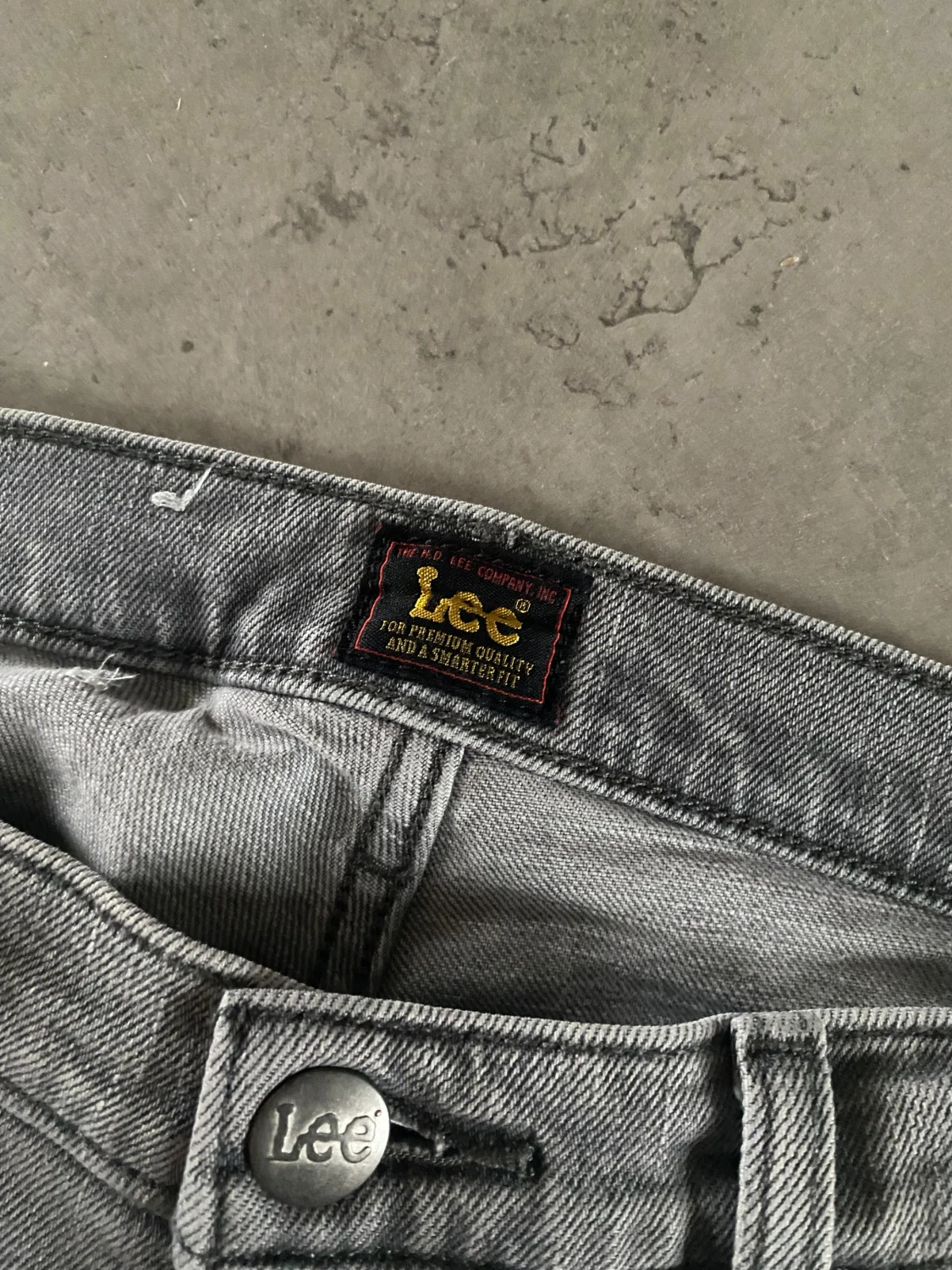 Grå Lee jeans straight fit - 2