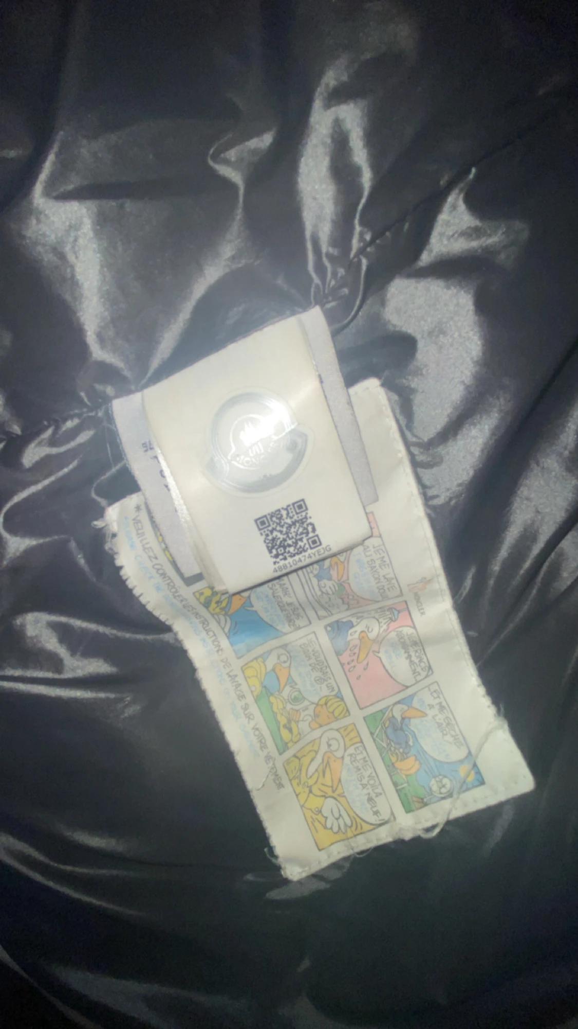 Svart dunväst från Moncler - 2