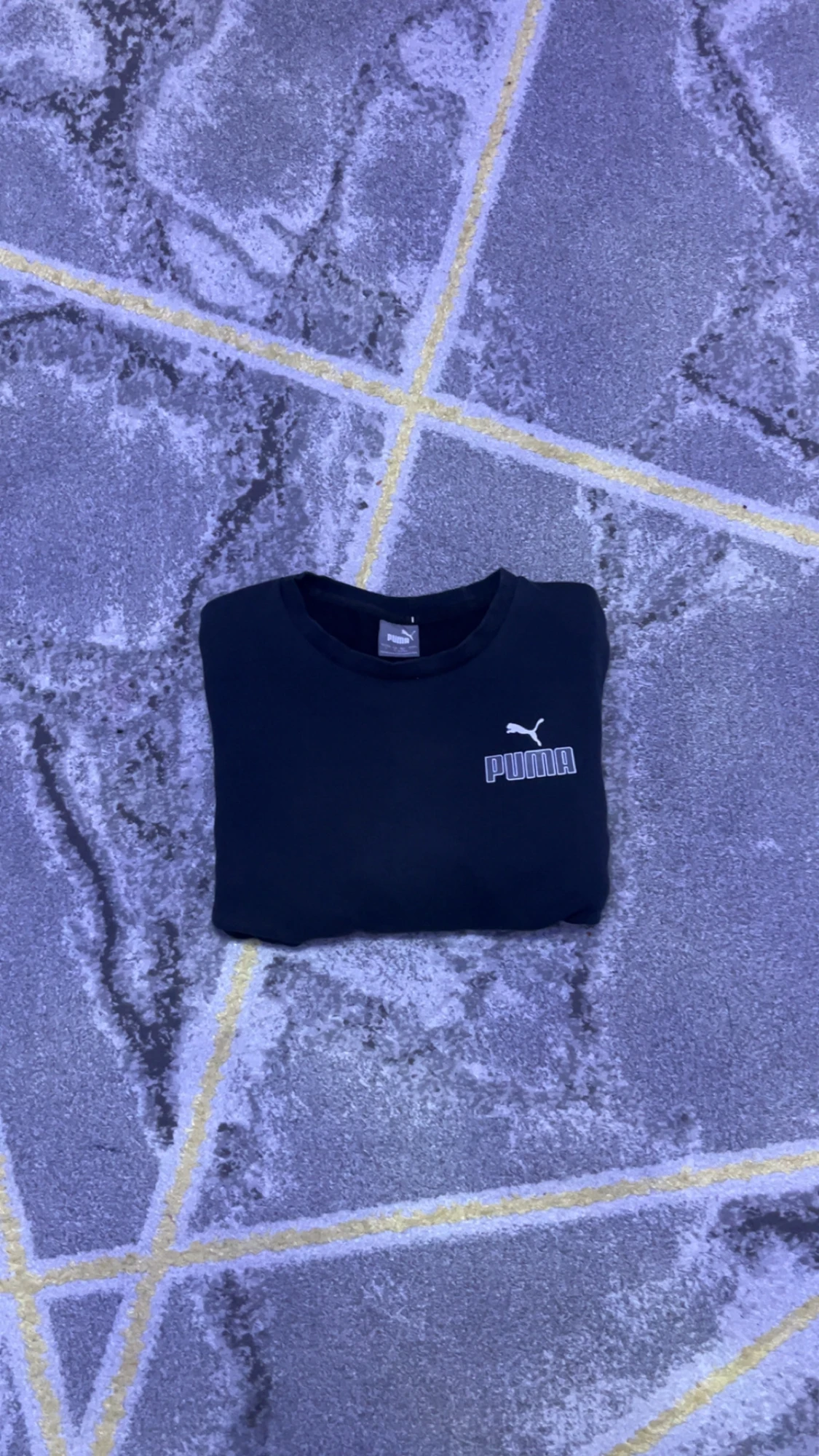 Svart sweatshirt från Puma, S - 5