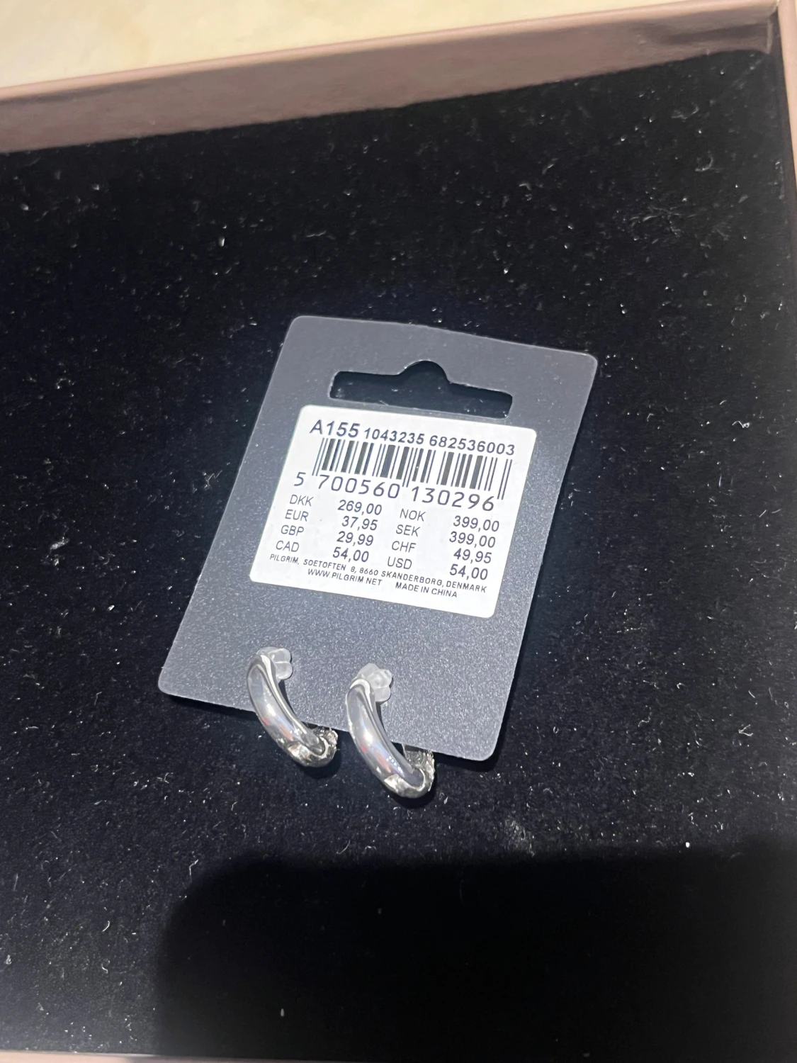 Glittriga silverörhängen från Pilgrim - 2