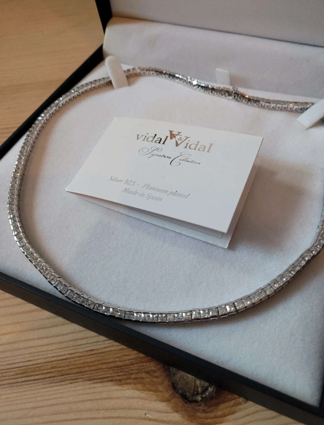 Vidal & Vidal silver halsband