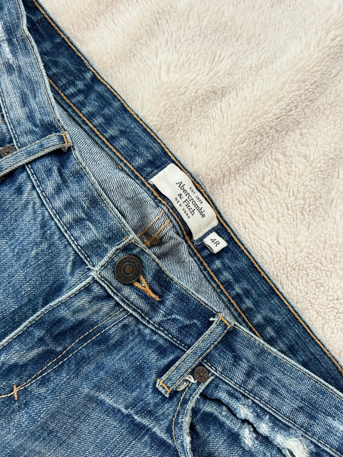 Abercrombie & fitch lågmidjade jeans - 2