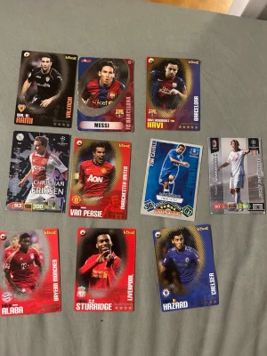 Fotbollskort - Fotbollssamlarkort i blandad kompost & blandat skick