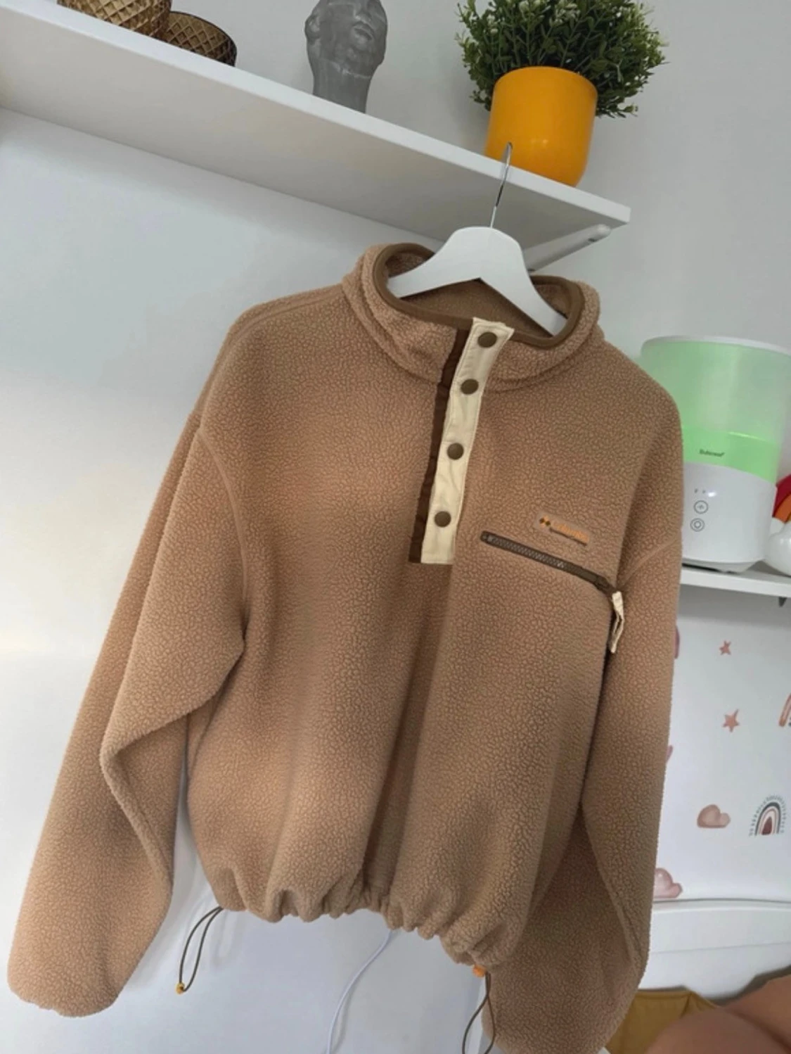 Beige fleece-tröja från Columbia - 2