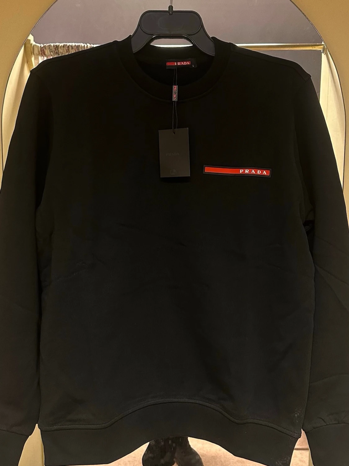 Svart sweatshirt från Prada - 1