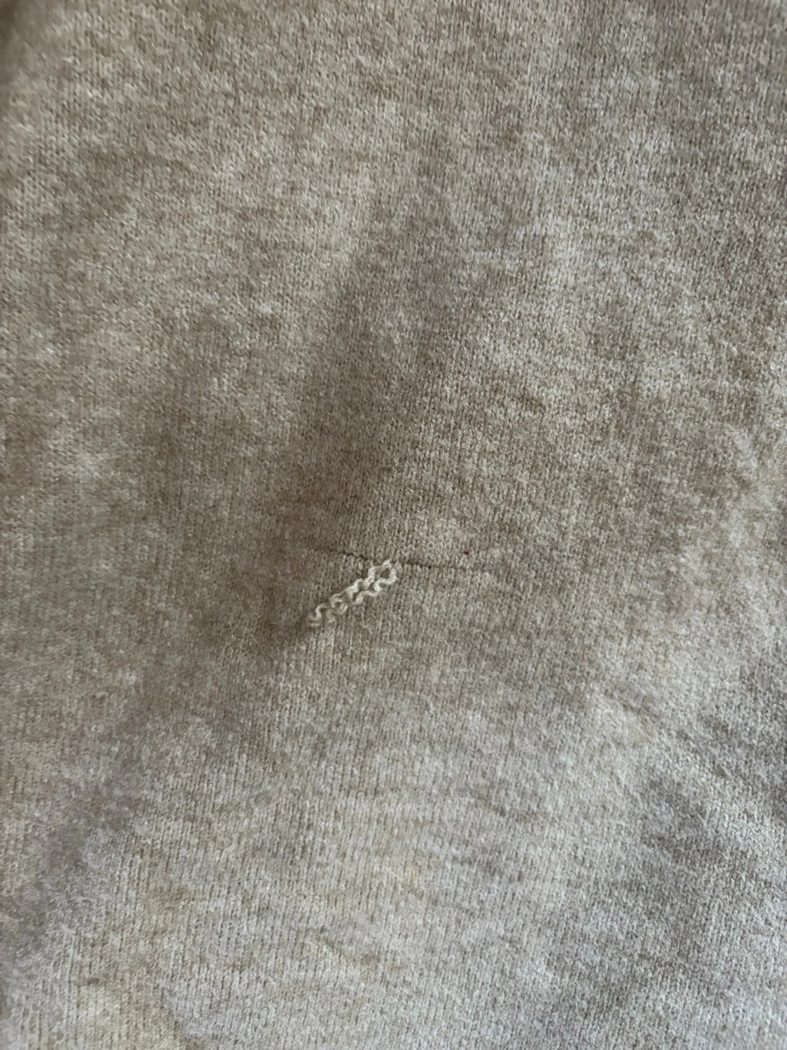 Beige stickad tröja - 4