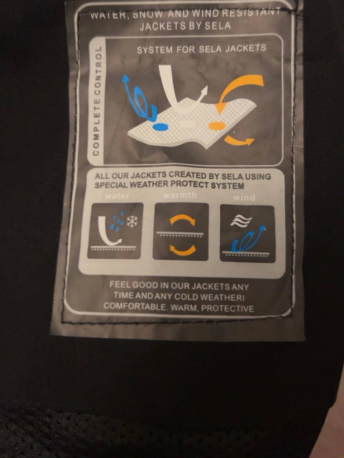 Svart Nike vindjacka med huva - 3