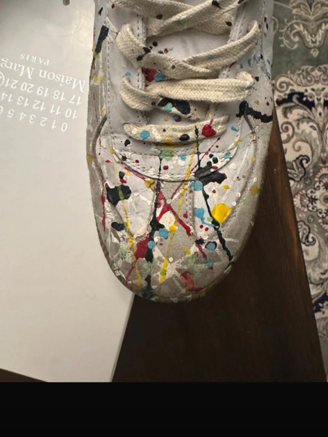 Maison margiela paintsplatter gats - 2