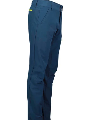Blåa byxor från Helly Hansen - Snygga blå byxor från Helly Hansen med rak passform och gul dragkedjedetalj på benet. Byxorna har bälteshällor, sidfickor och är tillverkade i ett slitstarkt material som känns bekvämt hela dagen. Perfekta för en stilren och sportig look.