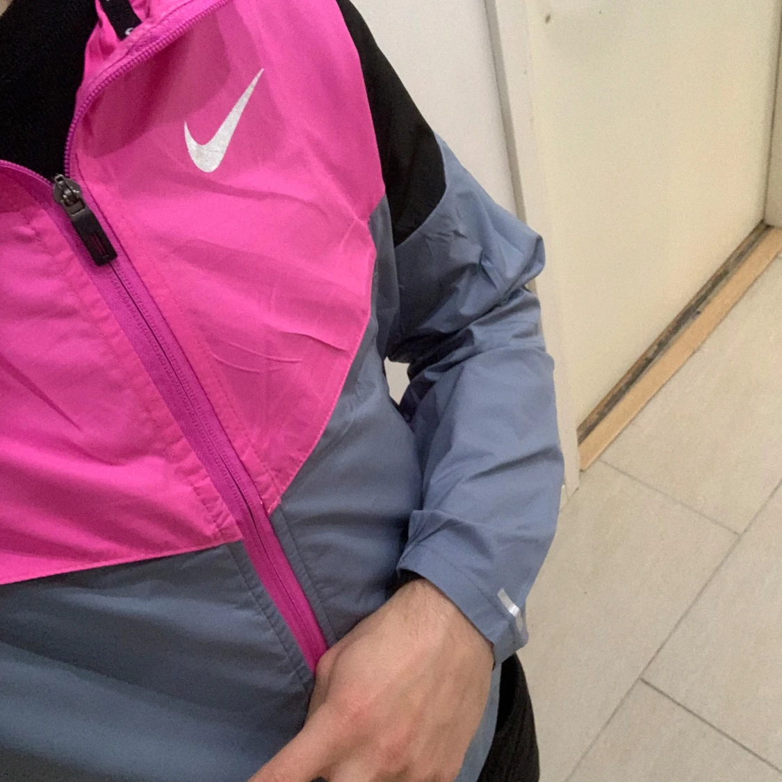Nike jacka i rosa - 2