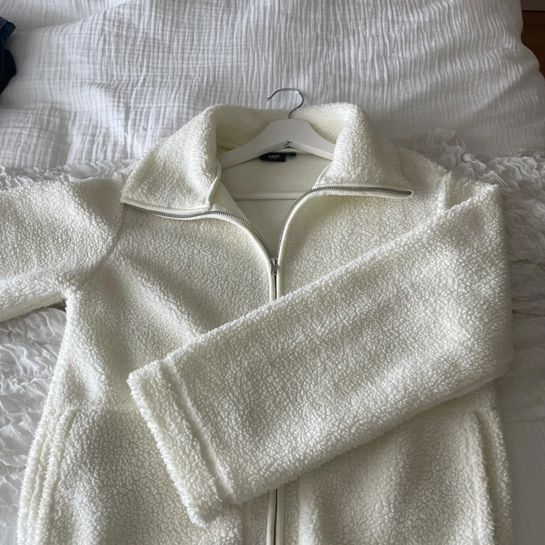 Vit teddyjacka (Lager 157)