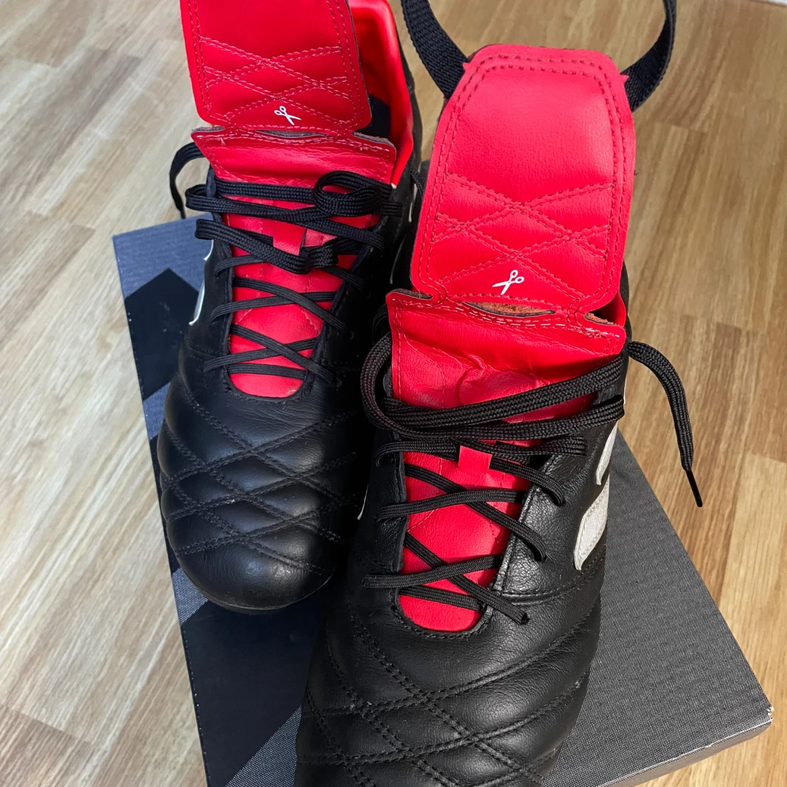 Adidas Copa Gloro FG fotbollsskor svart/röd - 2