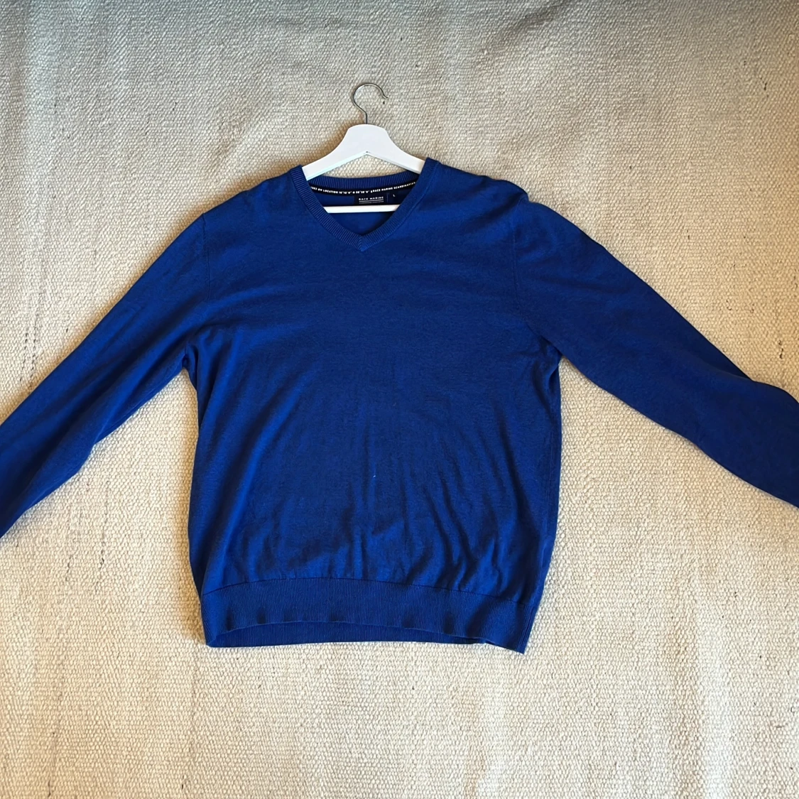 Blå v-ringad tröja från Race Marine - 2