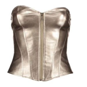 guldig korsett topp - använd ca 2 gånger. kom med prisförslag och be om egna bilder!!