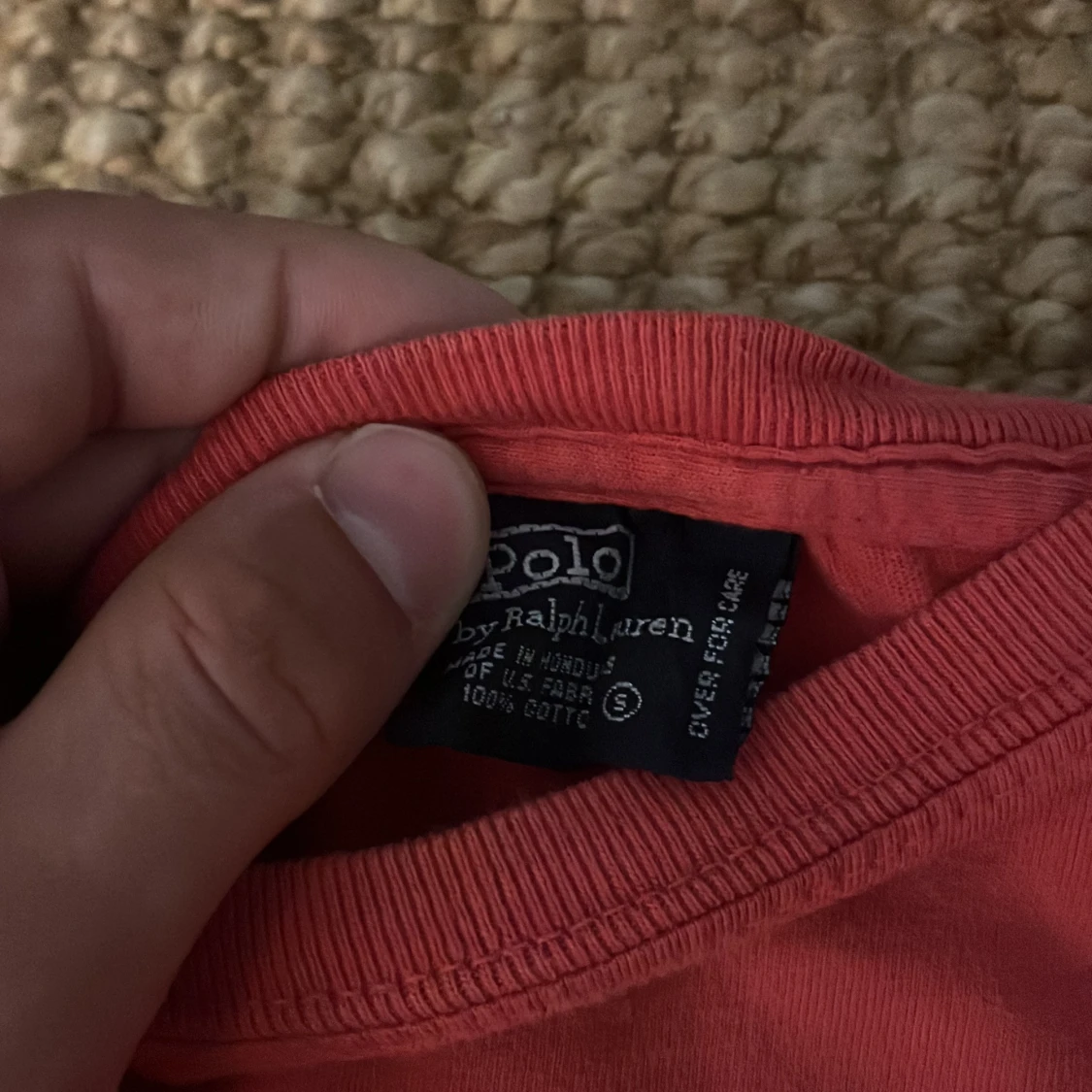 Korallröd t-shirt från Polo Ralph Lauren - 2